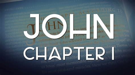 explanation of john chapter 1.